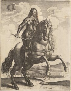 Carlos I. Estado 3 de Wenceslaus Hollar